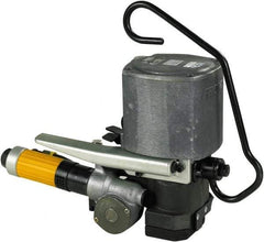 Made in USA - 1/2" Wide, Steel Crimper - Cut Function, Use with Steel Strapping - Apex Tool & Supply