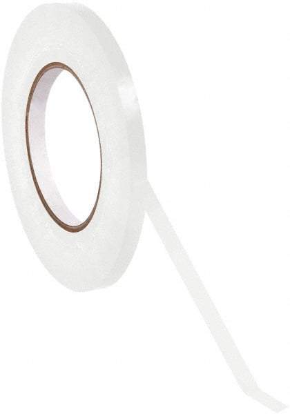 Value Collection - 180 Yd Long, Bag Tape - White - Apex Tool & Supply