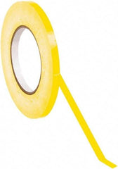 Value Collection - 180 Yd Long, Bag Tape - Yellow - Apex Tool & Supply