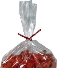 Made in USA - 8" Long, Bag Tie - Red - Apex Tool & Supply