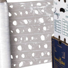 Made in USA - 20" x 1,500' Clear Vented Pallet Wrap - Apex Tool & Supply