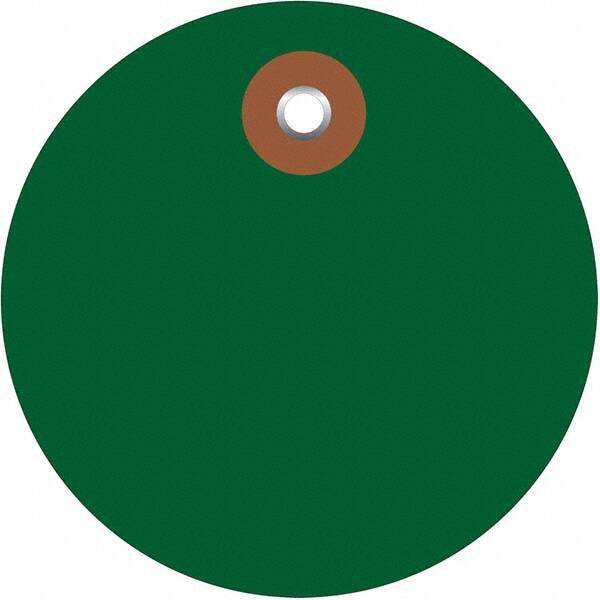 Made in USA - Safety & Facility Blank Tag - Green Vinyl - Apex Tool & Supply