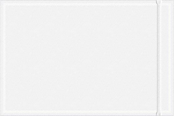 Value Collection - 1,000 Piece, 6" Long x 9" Wide, Packing List Envelope - Unprinted, Clear - Apex Tool & Supply
