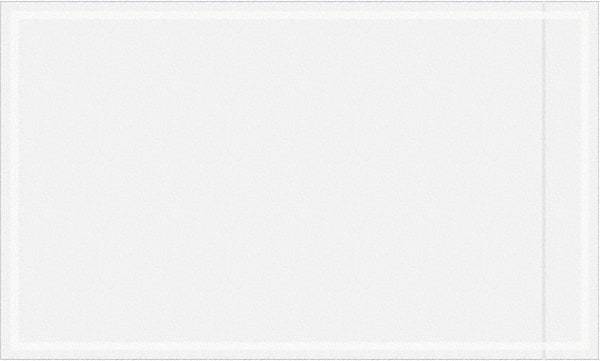 Value Collection - 1,000 Piece, 4-1/2" Long x 7-1/2" Wide, Packing List Envelope - Unprinted, Clear - Apex Tool & Supply