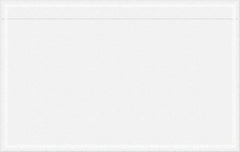 Value Collection - 1,000 Piece, 9-1/2" Long x 6" Wide, Packing List Envelope - Unprinted, Clear - Apex Tool & Supply