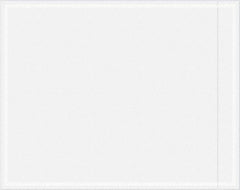 Value Collection - 500 Piece, 9-1/2" Long x 12" Wide, Packing List Envelope - Unprinted, Clear - Apex Tool & Supply