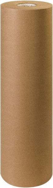 Made in USA - 475' Long x 30" Wide Roll of Recycled Kraft Paper - 75 Lb Paper Weight - Apex Tool & Supply