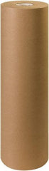 Made in USA - 1,200' Long x 30" Wide Roll of Recycled Kraft Paper - 30 Lb Paper Weight - Apex Tool & Supply