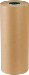 Made in USA - 600' Long x 18" Wide Roll of Kraft Paper with 10# Gloss Polyethylene - 50 Lb Paper Weight - Apex Tool & Supply