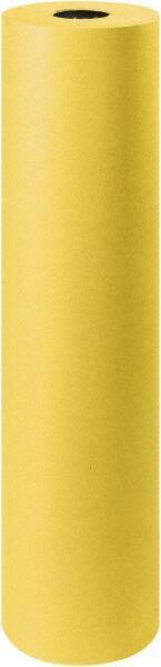 Made in USA - 1,000' Long x 36" Wide Roll of Colored Kraft Paper - 50 Lb Paper Weight - Apex Tool & Supply