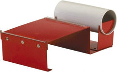 Import - 6" Wide, Single Roll, Manual Table/Desk Tape Dispenser - Metal, Unlimited Dispensed Tape Length - Apex Tool & Supply