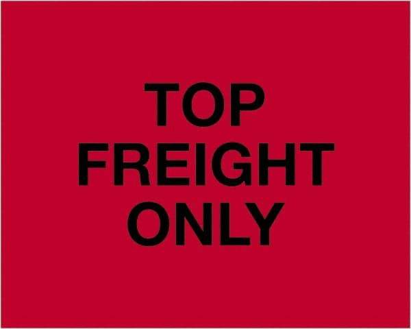 Tape Logic - 10" Long, Fluorescent Red Paper Shipping Label - For Multi-Use - Apex Tool & Supply