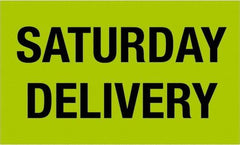 Tape Logic - 5" Long, Fluorescent Green Paper Shipping Label - For Multi-Use - Apex Tool & Supply