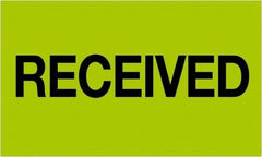 Tape Logic - 5" Long, Fluorescent Green Paper Shipping Label - For Multi-Use - Apex Tool & Supply