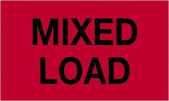 Tape Logic - 5" Long, Fluorescent Red Paper Shipping Label - For Multi-Use - Apex Tool & Supply