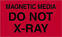 Tape Logic - 5" Long, Fluorescent Red Paper Shipping Label - For Multi-Use - Apex Tool & Supply
