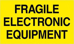 Tape Logic - 5" Long, Fluorescent Yellow Paper Shipping Label - For Multi-Use - Apex Tool & Supply