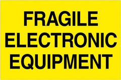 Tape Logic - 3" Long, Fluorescent Yellow Paper Shipping Label - For Multi-Use - Apex Tool & Supply