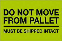 Tape Logic - 6" Long, Fluorescent Green Paper Shipping Label - For Multi-Use - Apex Tool & Supply