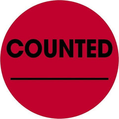 Tape Logic - 2" Long, Fluorescent Red Paper Inventory Labels - For Multi-Use - Apex Tool & Supply