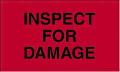 Tape Logic - 5" Long, Fluorescent Red Paper Shipping Label - For Multi-Use - Apex Tool & Supply