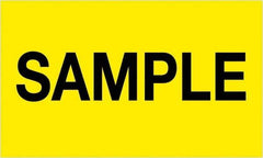 Tape Logic - 5" Long, Fluorescent Yellow Paper Shipping Label - For Multi-Use - Apex Tool & Supply