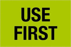 Tape Logic - 3" Long, Fluorescent Green Paper Inventory Labels - For Multi-Use - Apex Tool & Supply