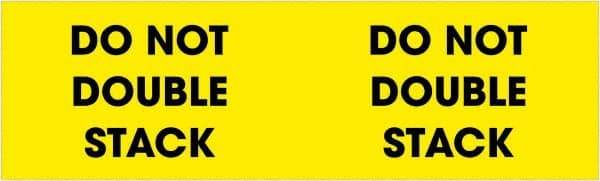 Tape Logic - 10" Long, Fluorescent Yellow Paper Shipping Label - For Multi-Use - Apex Tool & Supply
