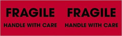 Tape Logic - 10" Long, Fluorescent Red Paper Shipping Label - For Multi-Use - Apex Tool & Supply