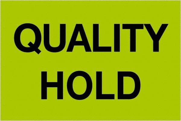 Tape Logic - 3" Long, Fluorescent Green Paper Inventory Labels - For Multi-Use - Apex Tool & Supply