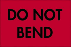 Tape Logic - 3" Long, Fluorescent Red Paper Shipping Label - For Multi-Use - Apex Tool & Supply