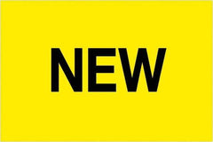 Tape Logic - 3" Long, Fluorescent Yellow Paper Inventory Labels - For Multi-Use - Apex Tool & Supply