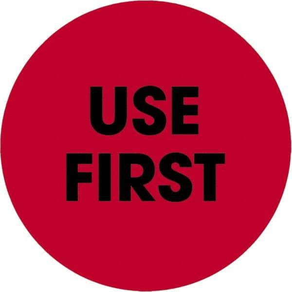 Tape Logic - 2" Long, Fluorescent Red Paper Inventory Labels - For Multi-Use - Apex Tool & Supply