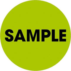 Tape Logic - 2" Long, Fluorescent Green Paper Inventory Labels - For Multi-Use - Apex Tool & Supply