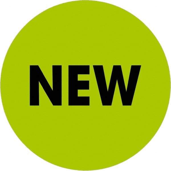 Tape Logic - 2" Long, Fluorescent Green Paper Inventory Labels - For Multi-Use - Apex Tool & Supply