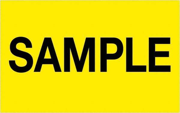 Tape Logic - 2" Long, Fluorescent Yellow Paper Shipping Label - For Multi-Use - Apex Tool & Supply