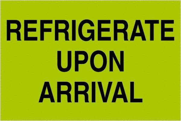 Tape Logic - 3" Long, Fluorescent Green Paper Shipping Label - For Multi-Use - Apex Tool & Supply