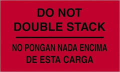 Tape Logic - 5" Long, Fluorescent Red Paper Shipping Label - For Multi-Use - Apex Tool & Supply