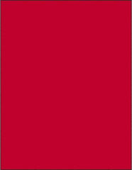 Tape Logic - 11" Long, Fluorescent Red Paper Laser Label - For Laser Printers - Apex Tool & Supply