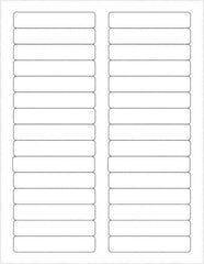 Tape Logic - 3-7/16" Long, White Paper Laser Label - For Laser Printers - Apex Tool & Supply
