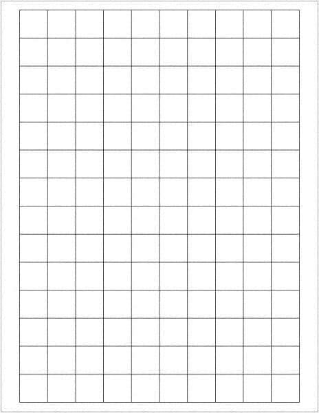 Tape Logic - 3/4" Long, White Paper Laser Label - For Laser Printers - Apex Tool & Supply