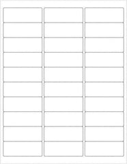 Tape Logic - 2-5/8" Long, Gloss White Paper Laser Label - For Laser Printers - Apex Tool & Supply