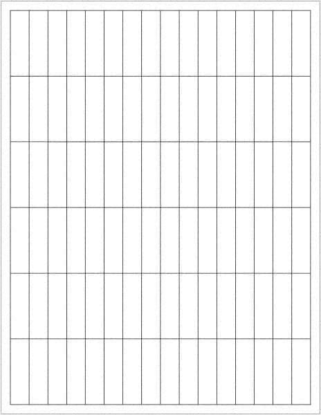 Tape Logic - 1-3/4" Long, White Paper Laser Label - For Laser Printers - Apex Tool & Supply