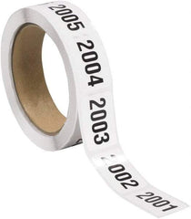 Tape Logic - 1-1/2" Long, Black/White Paper Inventory Labels - For Multi-Use - Apex Tool & Supply