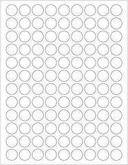 Tape Logic - 3/4" Long, White Paper Laser Label - For Laser Printers - Apex Tool & Supply