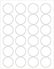 Tape Logic - 1-5/8" Long, White Paper Laser Label - For Laser Printers - Apex Tool & Supply