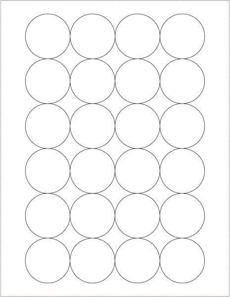 Tape Logic - 1.6" Wide x 1-21/32" Long, White Paper Laser Label - For Laser Printers - Apex Tool & Supply