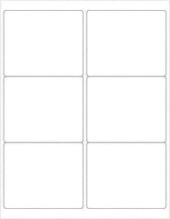 Tape Logic - 4" Long, White Paper Laser Label - For Laser Printers - Apex Tool & Supply