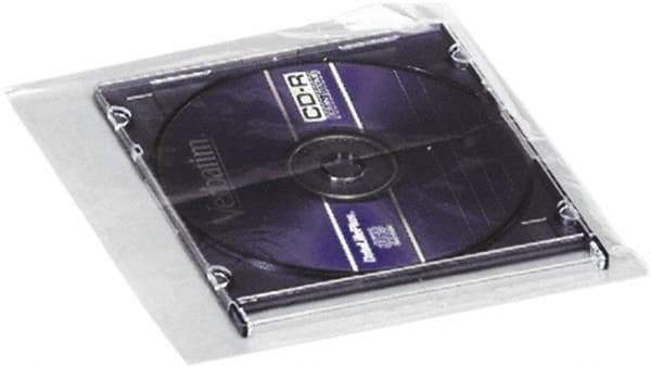 Value Collection - 6 x 6", 80 Gauge Shrink Bags - Clear - Apex Tool & Supply