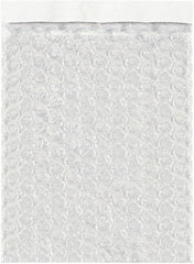 Value Collection - 8 x 17-1/2", Self-Seal Bubble Pouches - Clear - Apex Tool & Supply